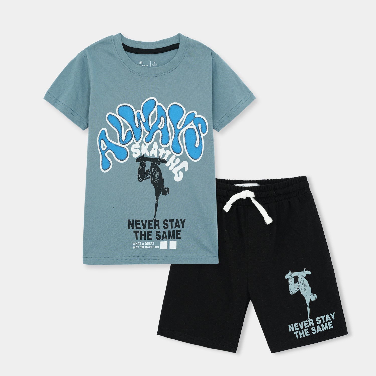Premium Quality Boys 'Always skating' Summer Suit
