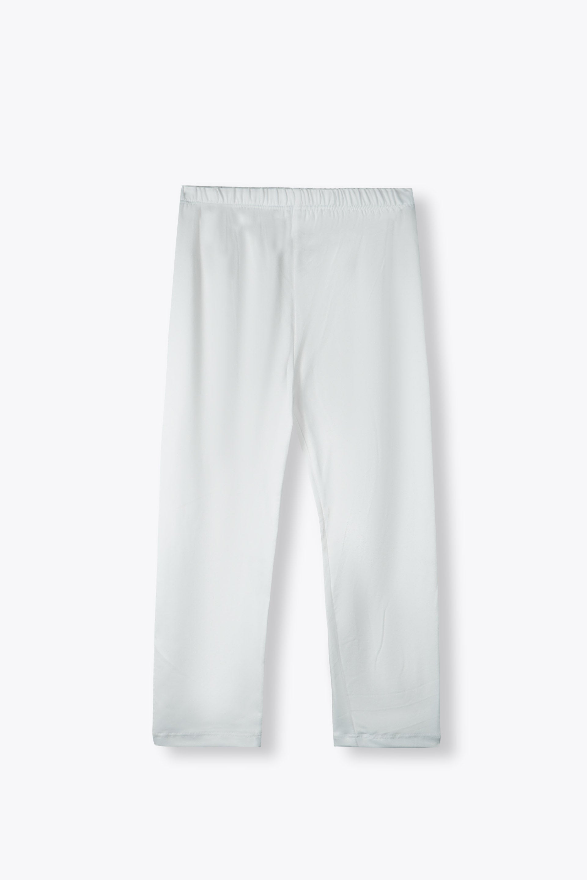 Premium Quality White Coloured Girls Leggings