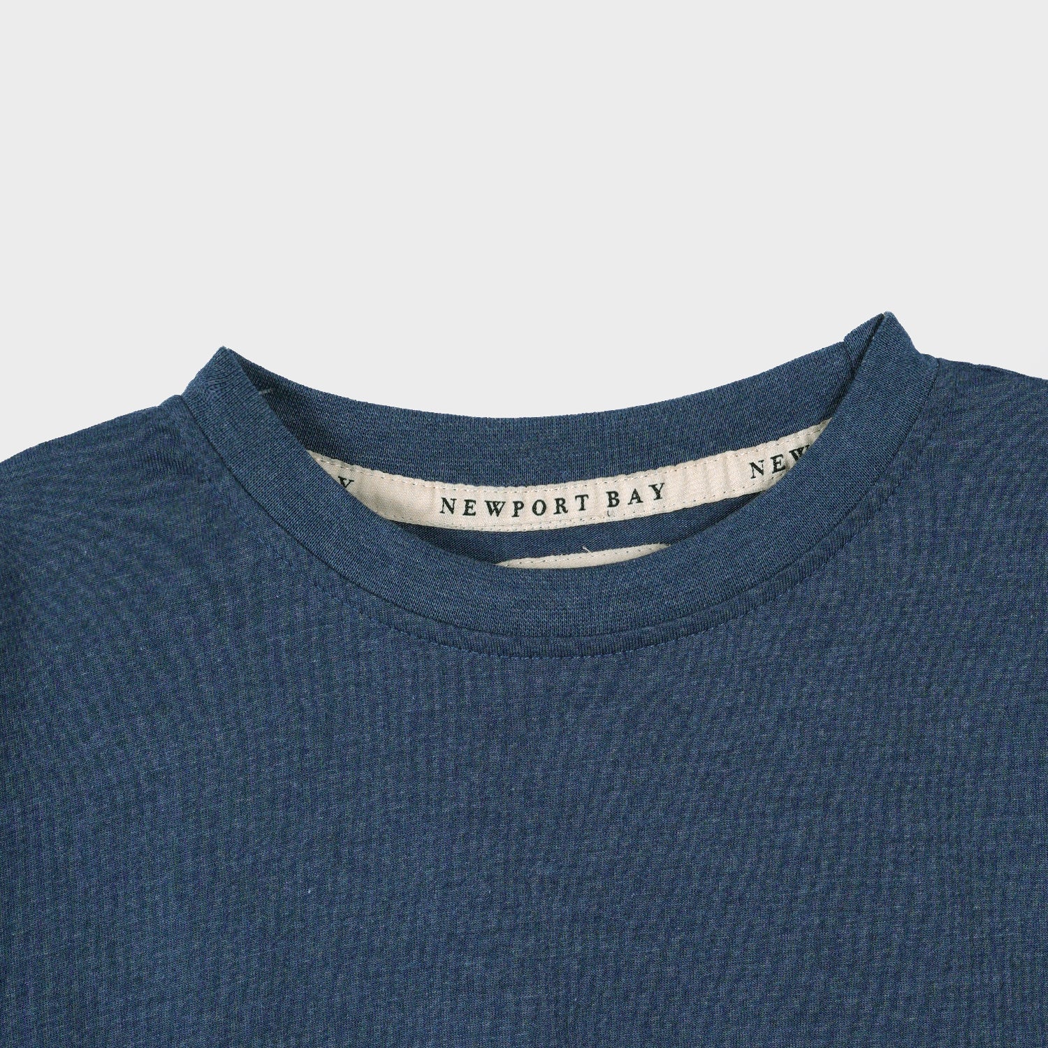 Men Premium Quality Cotton Dark Blue Plain T-shirt