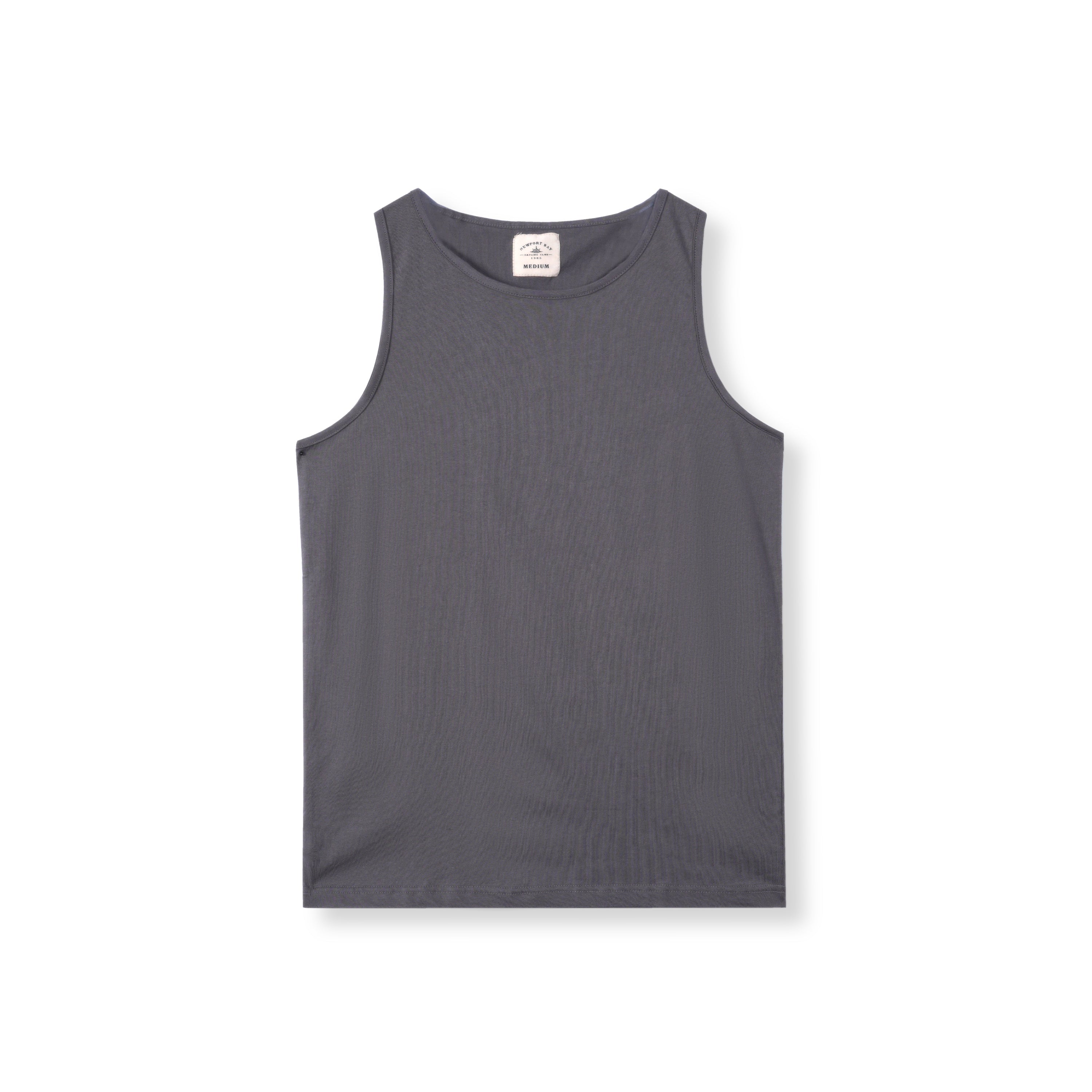 Premium Quality Cotton Dark Grey Vest for Men