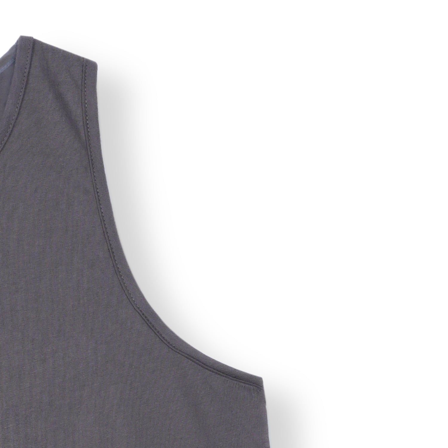 Premium Quality Cotton Dark Grey Vest for Men