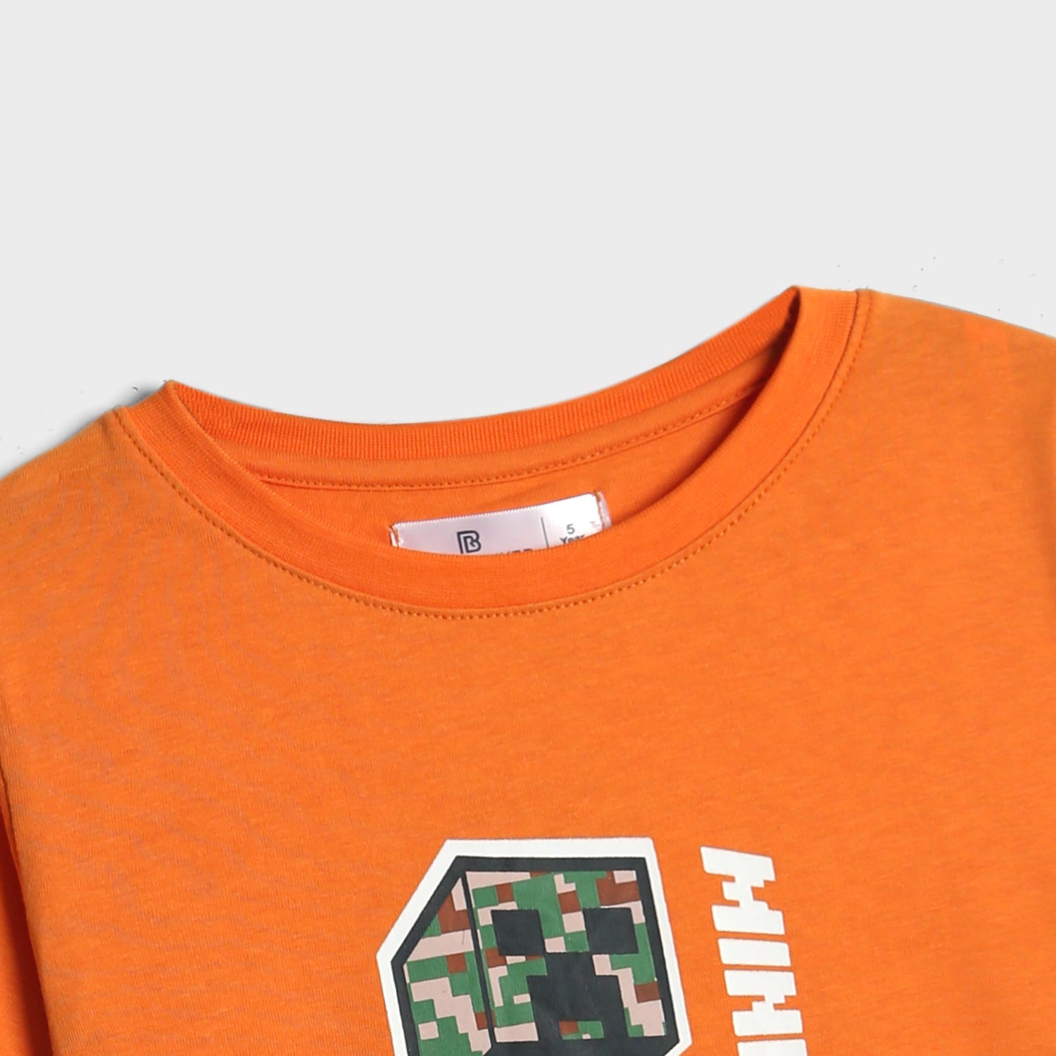 Premium Quality Soft Cotton "Minecraft" Printed Suit For Boys