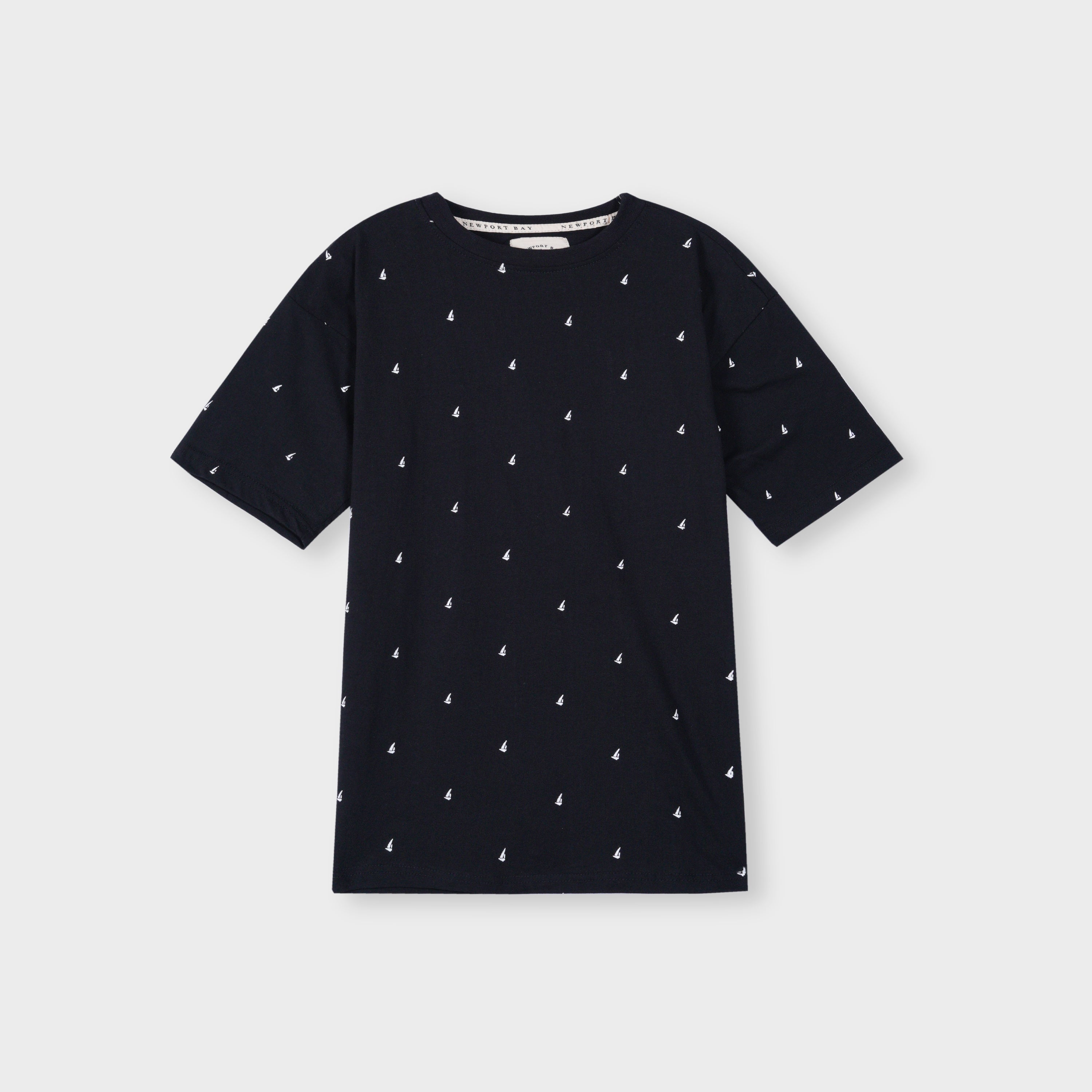 Men Premium Quality 100% Organic Cotton Rotri Printed Black T-shirt